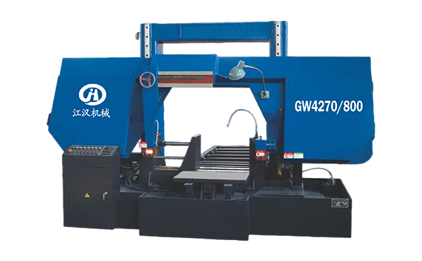 塘厦镇GW4270/800双柱龙门卧式带锯床